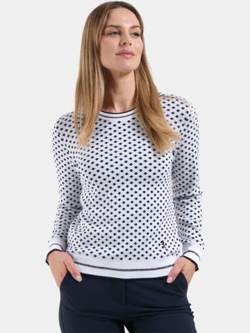 Chervo NANCY Pullover Strick weiß