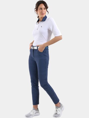 Chervo SERAFINA Chino Hose dunkelblau