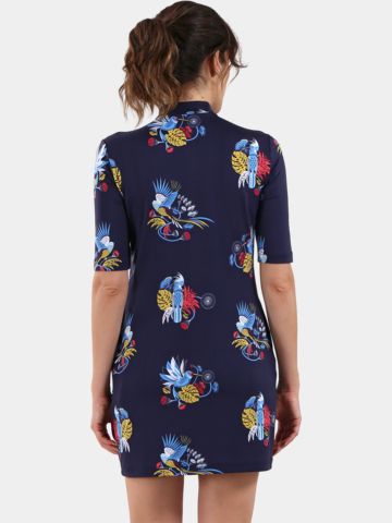 Chervo VALERIA Halbarm Kleid mehrfarbig