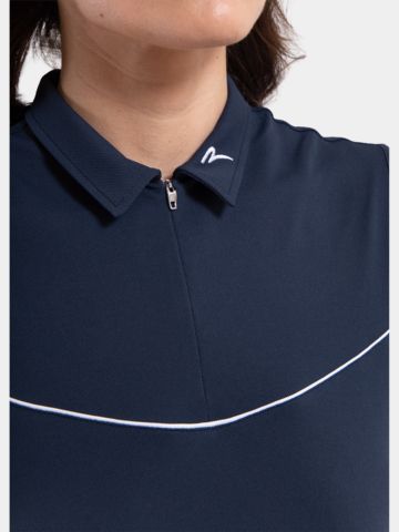 Chervo VITTORIA ohne Arm Kleid navy