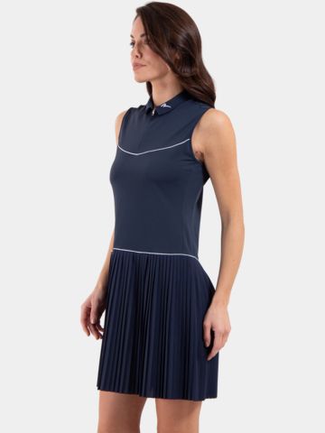Chervo VITTORIA ohne Arm Kleid navy