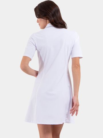 Chervo VIVACE Halbarm Kleid weiß