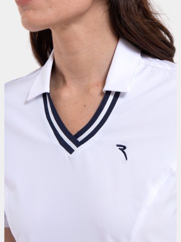 Chervo VIVACE Halbarm Kleid weiß