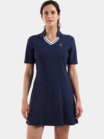 Chervo VIVACE Halbarm Kleid navy