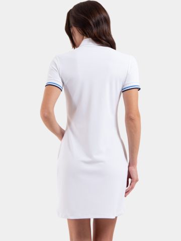 Chervo VIVIANA Halbarm Kleid weiß