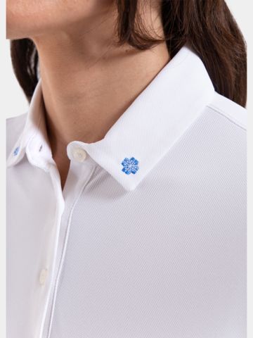 Chervo VIVIANA Halbarm Kleid weiß