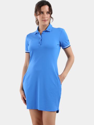 Chervo VIVIANA Halbarm Kleid blau