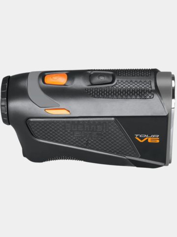 Bushnell Tour V6 Laser-Entfernungsmesser mit Golf House Logo grau