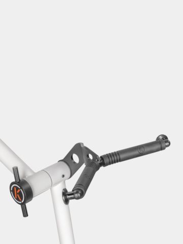 Kiffe K5 Straight Elektrotrolley inkl. Schirmhalter weiß