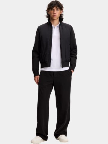 J.Lindeberg Joey Tipping Halbarm Polo GH50 weiß