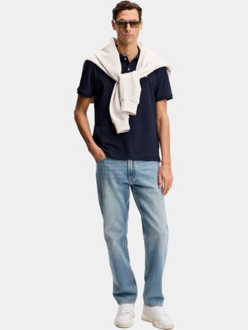 J.Lindeberg Joey Tipping Halbarm Polo GH50 navy
