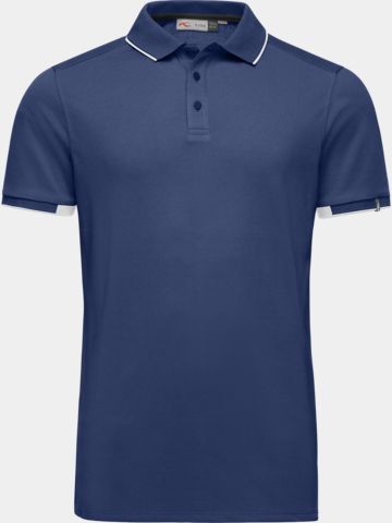 Kjus Stan Halbarm Polo blau