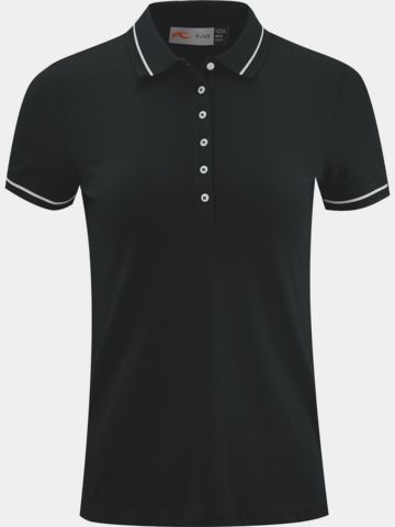 Kjus Sanna Halbarm Polo schwarz