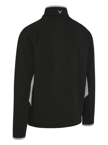 Callaway  BLOCKED LS 1/4 ZIP PULLOVER Thermo Midlayer schwarz