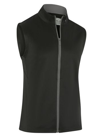 Callaway EMEA FULL ZIP Gauge Stretch Vest black