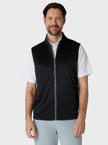 Callaway EMEA FULL ZIP Gauge Stretch Vest black
