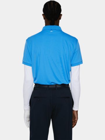 J.Lindeberg Tour Tech Halbarm Polo türkis