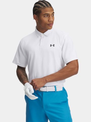 Under Armour T2G Pique Polo weiß