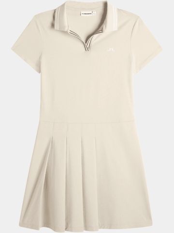 J.Lindeberg Noomi Halbarm Kleid beige