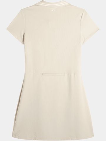 J.Lindeberg Noomi Halbarm Kleid beige