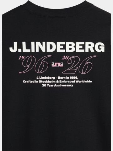 J.Lindeberg tričko 30Y Hale černá