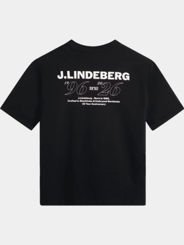 J.Lindeberg tričko 30Y Hale černá