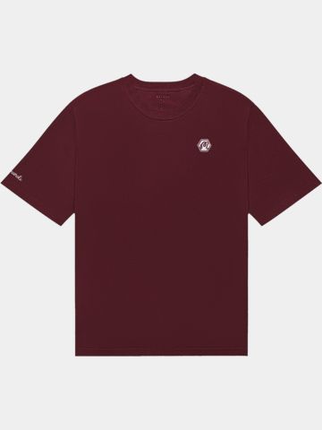 Malbon BETTINARDI GANGSTER BERMUDA TEE T-Shirt bordeaux