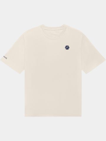 Malbon BETTINARDI GANGSTER BERMUDA TEE T-Shirt ecru