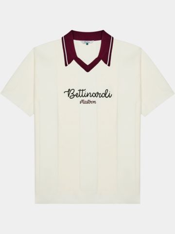 Malbon BETTINARDI Strick Polo ecru
