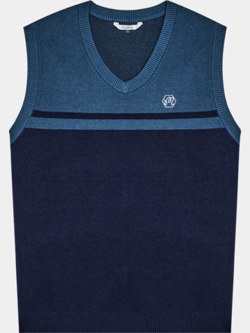 Malbon BETTINARDI Pullunder Strick navy