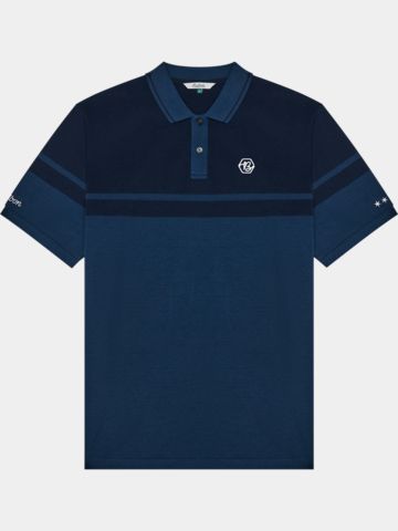 Malbon BETTINARDI PIQUE Halbarm Polo navy