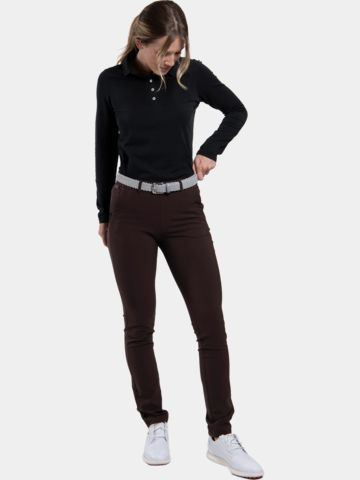 Kjus Warm Stretch Treggings Hose braun