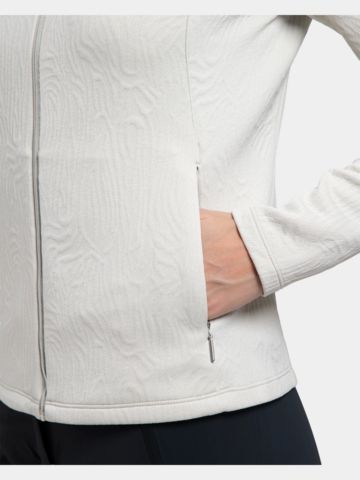 Kjus Blanche Midlayer Stretch Jacke ecru