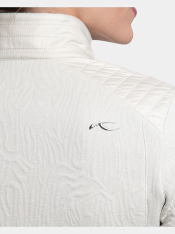Kjus Blanche Midlayer Stretch Jacke ecru