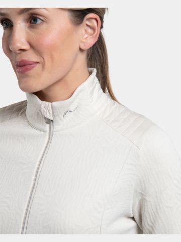 Kjus Blanche Midlayer Stretch Jacke ecru