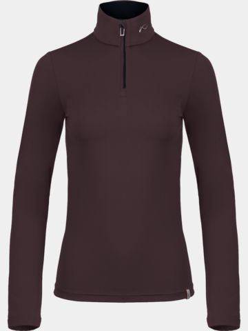 Kjus Feel Half-Zip Stretch Midlayer braun