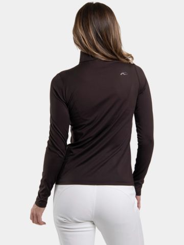 Kjus Feel Half-Zip Stretch Midlayer braun