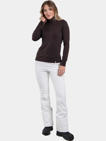 Kjus Feel Half-Zip Stretch Midlayer braun