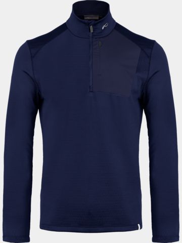 Kjus Hydro Half-Zip Stretch Midlayer navy