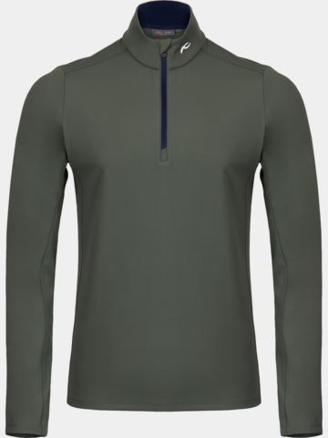 Kjus Holden Half-Zip Stretch Midlayer oliv