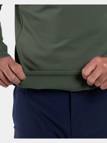 Kjus Stretchová střední vrstva Holden Half-Zip olivový