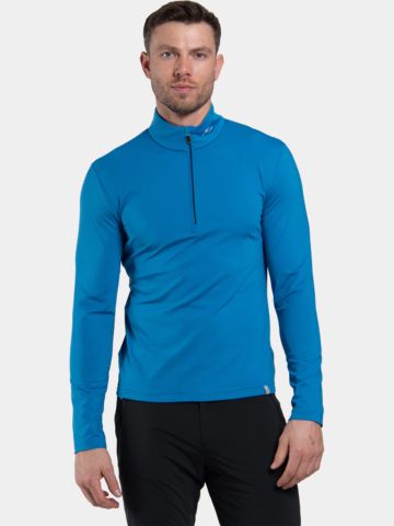 Kjus Feel Half-Zip Stretch Midlayer blau