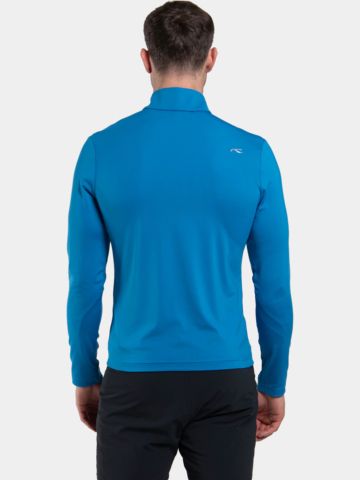 Kjus Feel Half-Zip Stretch Midlayer blau