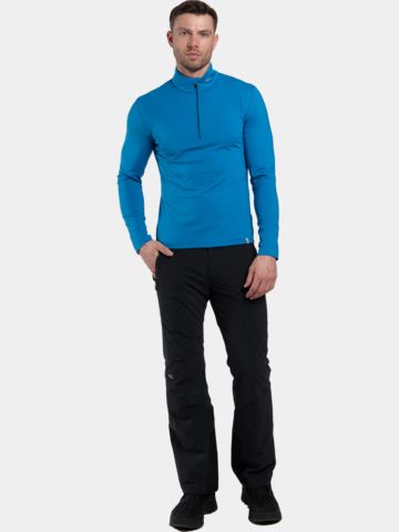 Kjus Feel Half-Zip Stretch Midlayer blau