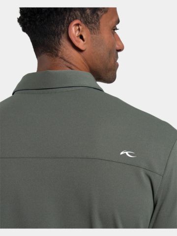 Kjus Polokošile Fairway s dlouhým rukávem olivový