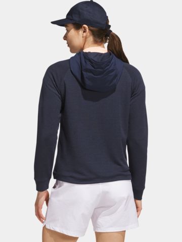 adidas W ULT+ CLMWRM H Stretch Midlayer námořnická modrá