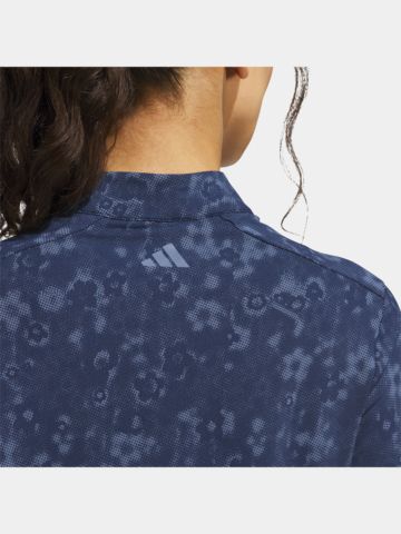 adidas W ULT AOP QTR Z Stretch Unterzieher navy