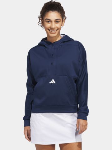 adidas W BTC CLMWRM L Stretch Midlayer námořnická modrá