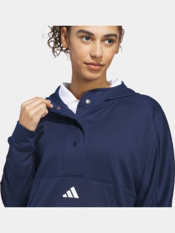 adidas W BTC CLMWRM L Stretch Midlayer námořnická modrá