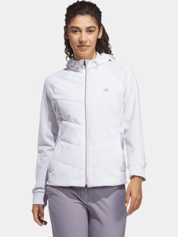 adidas W ULT+ CLMWRM J Stretch Jacke weiß